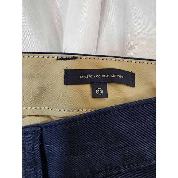 Dockers Men's Size 40x32 Navy Ultimate Chinos, Athletic Fit Stretch Straight Leg - Picture 10 of 15